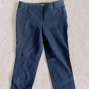 Aritzia Babaton navy blue cropped pants